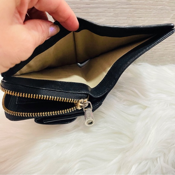 Chloe small leather zip black Wallet - Picture 12 of 16